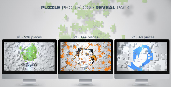 Puzzle Photo/Logo Reveal Pack