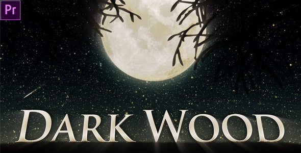 Dark wood mogrt project